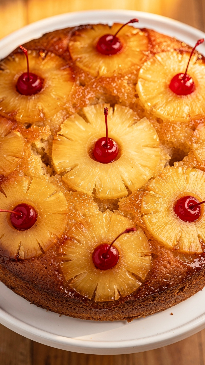 Classic Pineapple Upside Down Cake